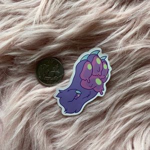 New Animal Paw Foot with Claws VSCO Girl Style Sticker